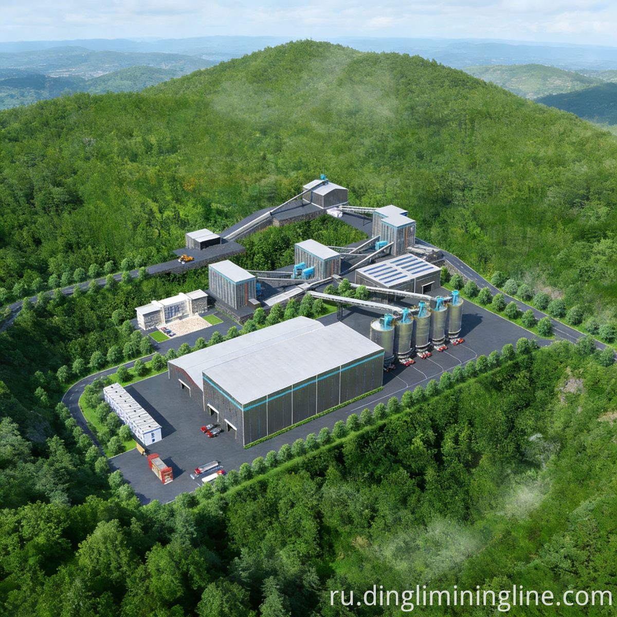 Maintenance-Free Stone Processing Line